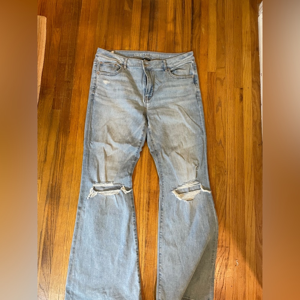 American eagle flare jeans